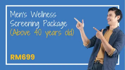 Men's Wellness Screening Package (Above 40 years old)