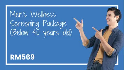 Men's Wellness Screening Package (Below 40 years old)